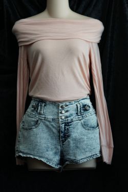 High waisted shorts