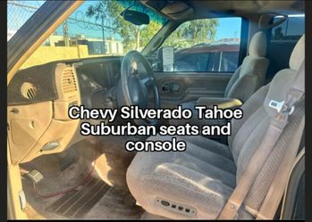 Chevy seats and console