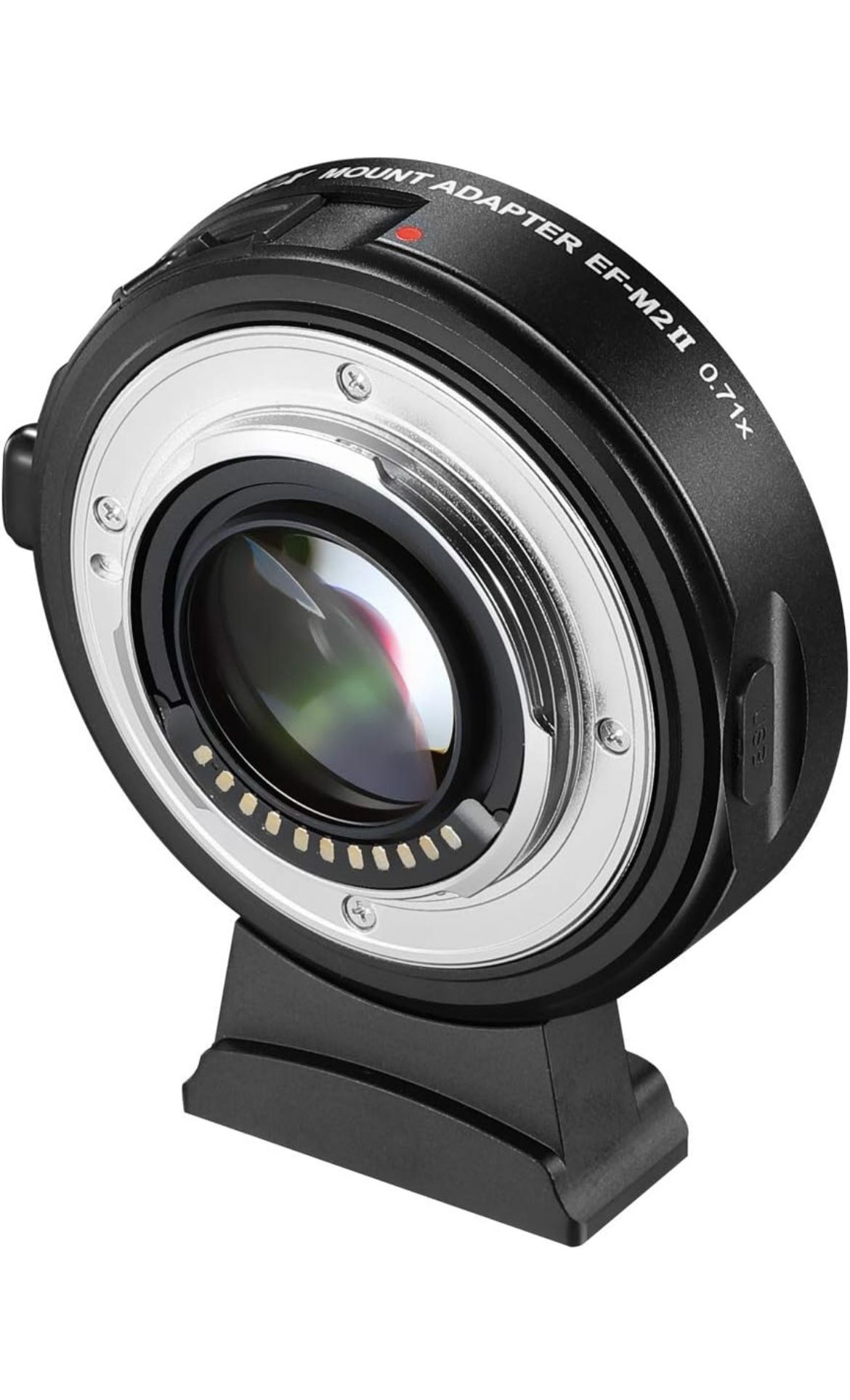 Viltrox EF-M2 II Auto Focus Speed Booster Lens Adapter - Canon EF Lens To Micro Four Thirds Camera