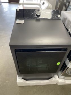 LG 7.3 cu ELECTRIC Dryer in Matte Black