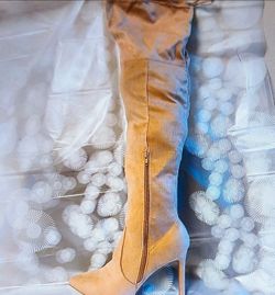 Cute Thigh High Suede