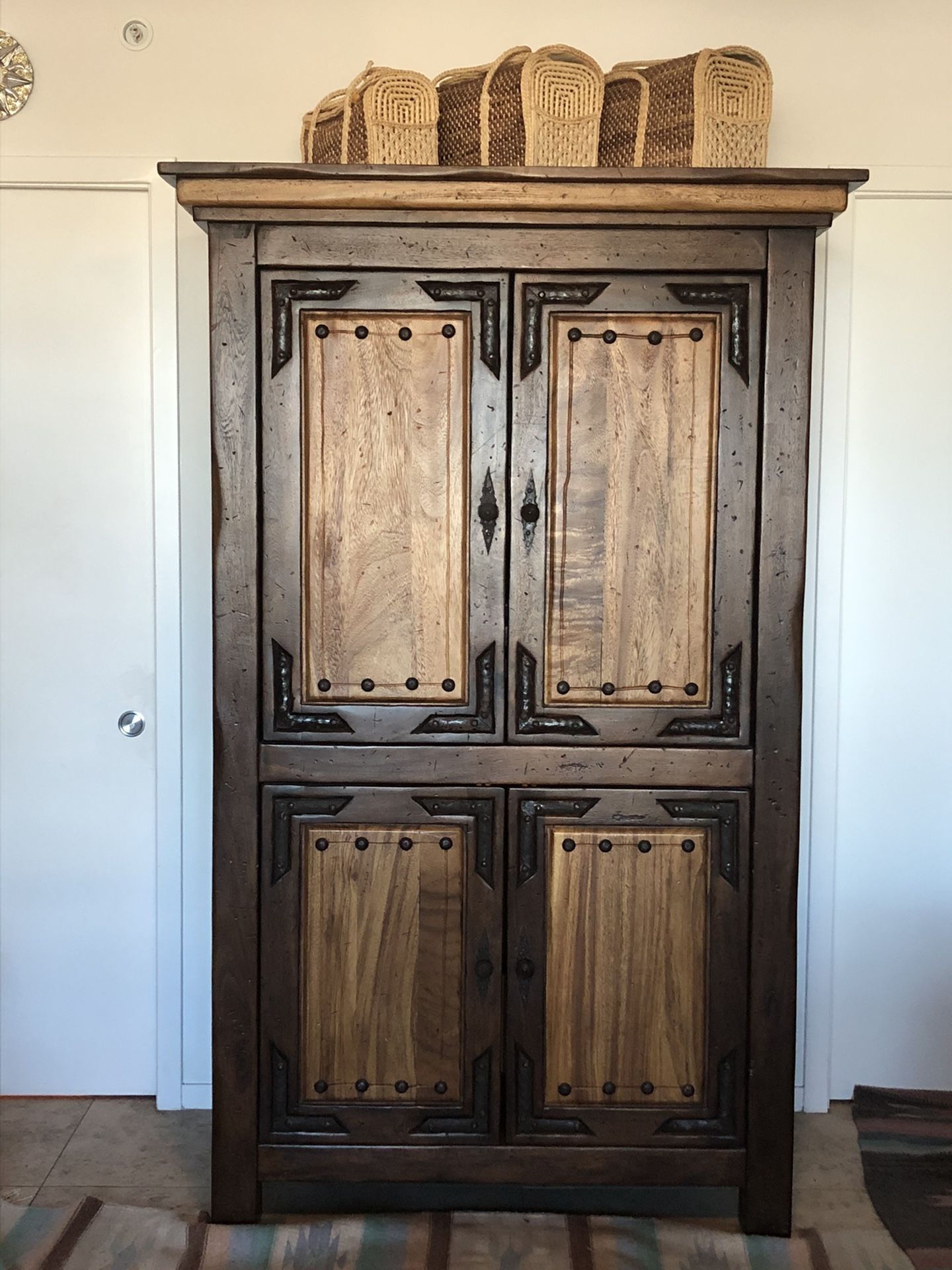 High End Solid Wood Armoire