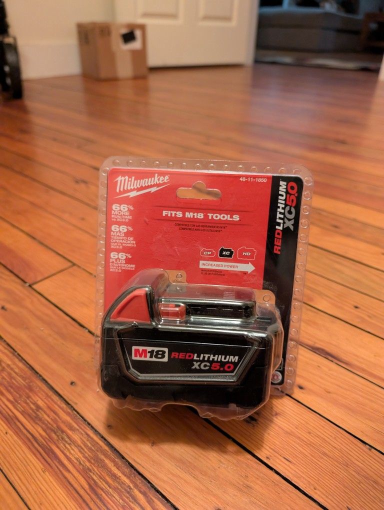 M18 RedLithium XC5.0 Battery