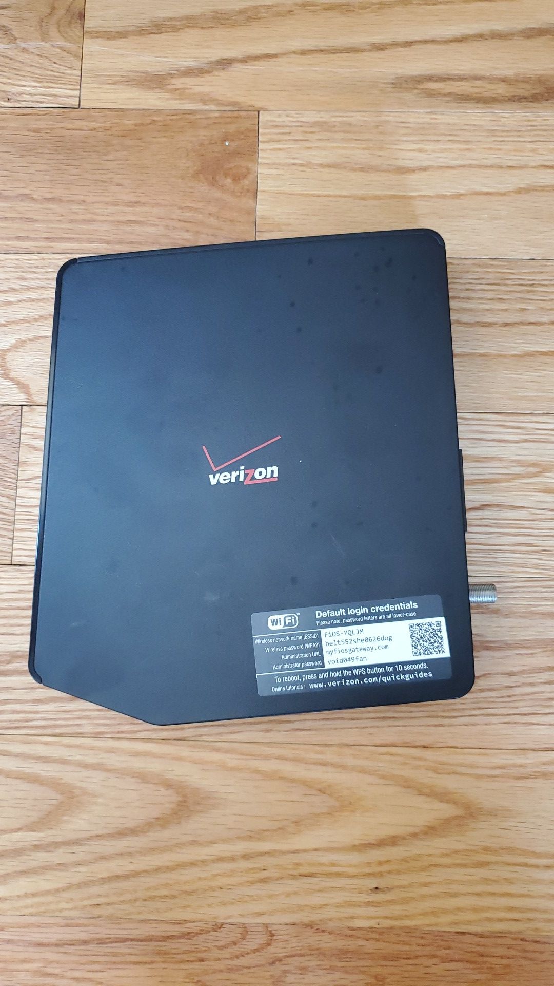 FiOS - G1100 WIFI Router
