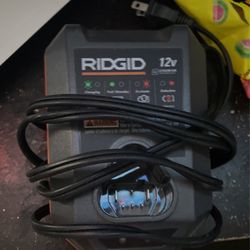 RIDGID 12v battery charger for tools