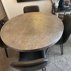 Dining room table and chairs