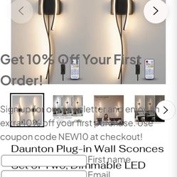 wall sconce make offer