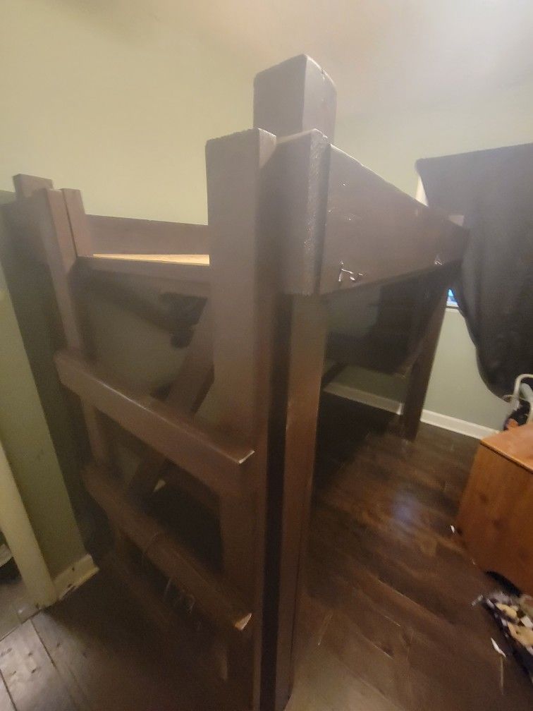 Solid  Wood Loft Bed