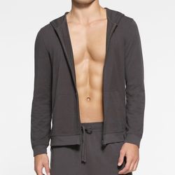 Skims Men’s Jersey Lounge Zip Up Hoodie 