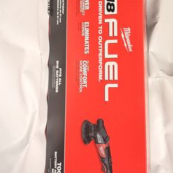 MILWAUKEE,  21MM, FUEL18V Brushless Cordless 21MM DA Polisher w/ Variable Speed & Paddle