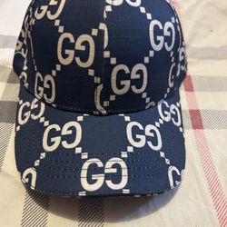 Desinger Blue / Tan Hat 