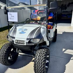 2018 SnFn EZgo Electric golf cart
