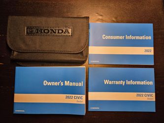 Car Manual Booklet