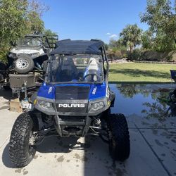 2010 Polaris rzr4 800 efi Robby gordon edition