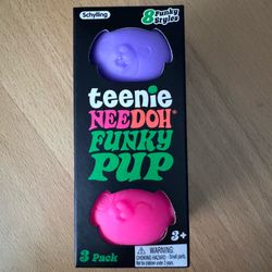 Needoh Teenie Funky pup 3 -pack