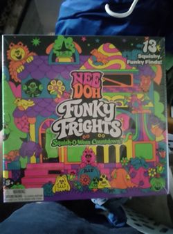 NeeDoh Funky Frights Squish-O-Ween Countdown Set