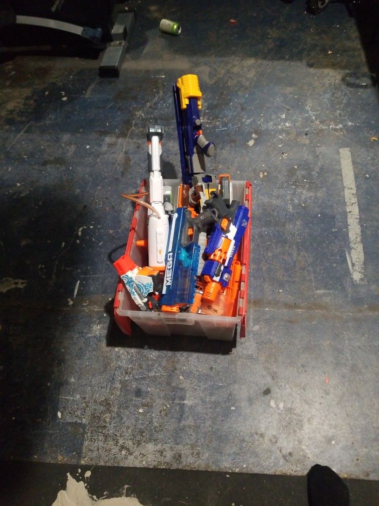 Nerf Gun Lot