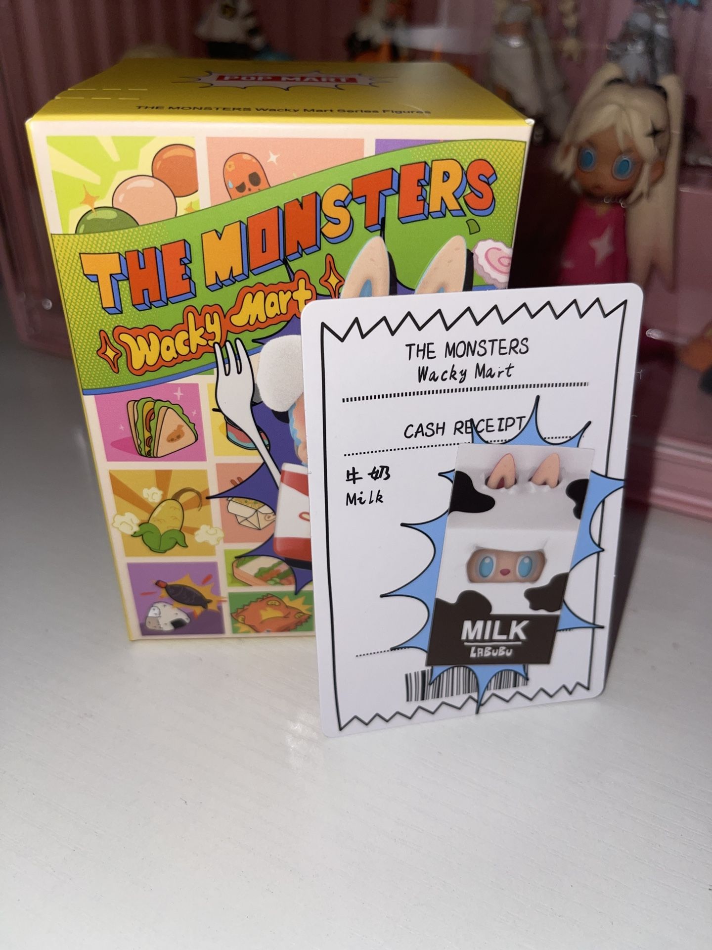 The Monsters Wacky Mart milk