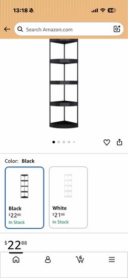 5-Tier Corner Shelf Stand, Freestanding Plastic Bathroom Shelves with Wheels, 42.5" Tall Floor Corner Shower Caddy Organizer for Toilet, Kitchen and N
