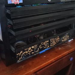 CRAFTSMAN  5 DRAWER TOOL BOX  WITH  OPENING TOP  