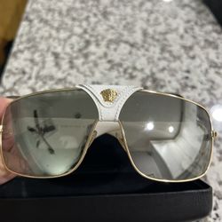 Versace Aviators White