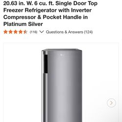 Brand New In box LG CONVERTIBLE FREZER 