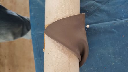 Grey Vinyl Upholstery Or Stereo Box Wrap