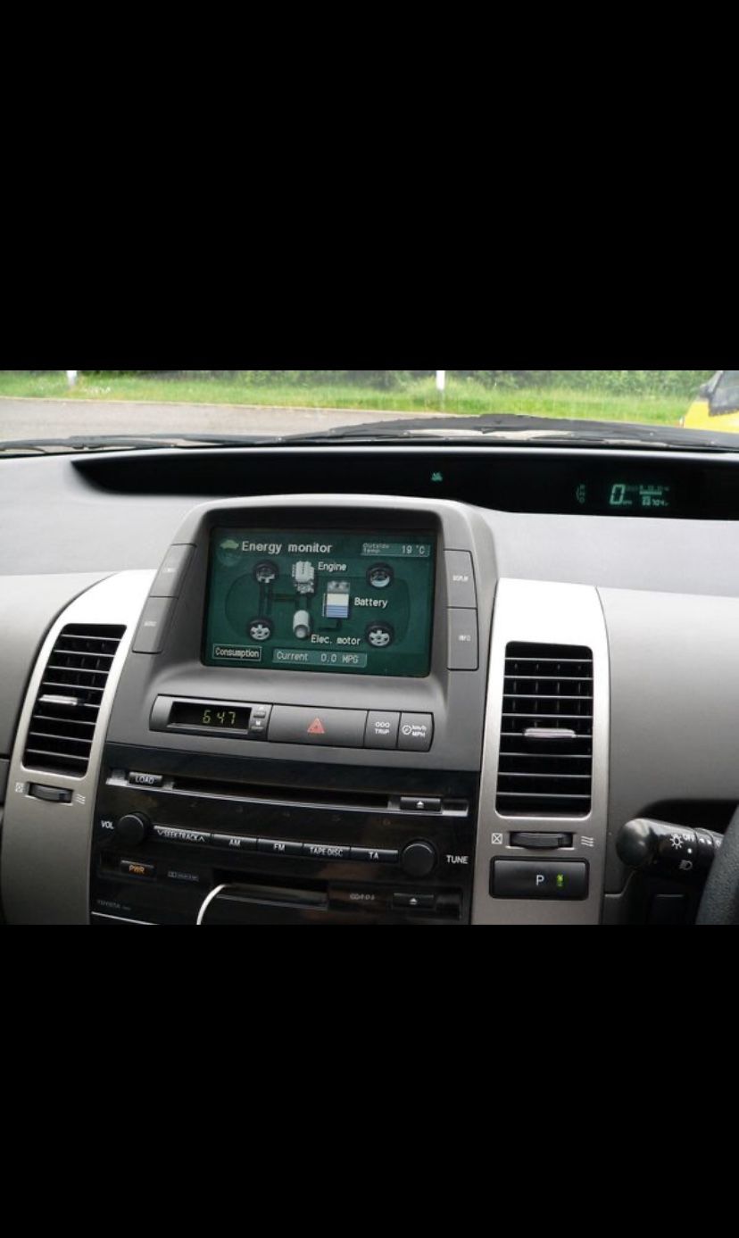 Prius MFD screen