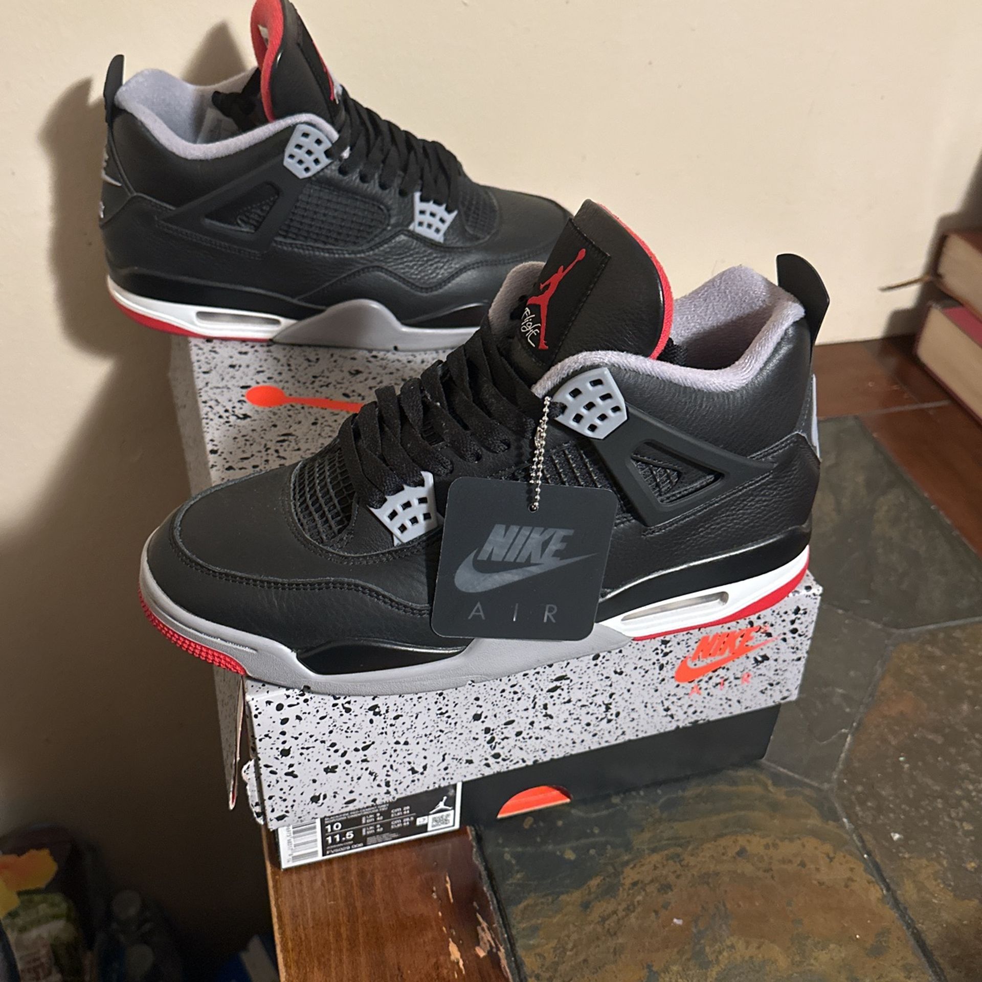Jordan 4 Bred Reimagined