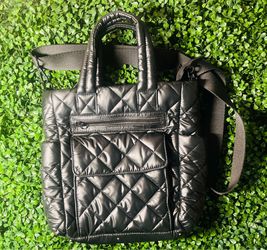 Sincerely Jules medium quilted crossbody tote bag