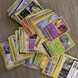 Pokemon . Ziploc Bag Full About 50 Plus cards