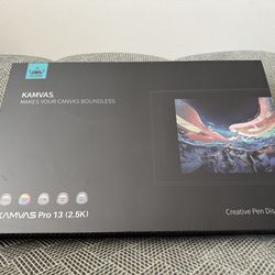 HUION Kamvas Pro 13 2.5K QHD Graphics Monitor Drawing Tablet