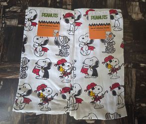 Peanuts snoopy kitchen towels 4ct