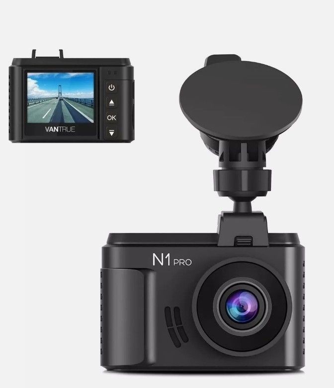 Vantrue N1 Pro Front Dash Cam - Upgraded To Latest Firmware