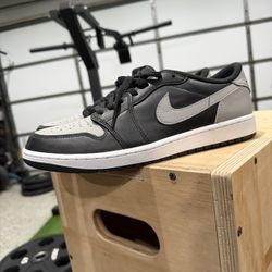 Jordan 1 Low “shadow” Grey/black