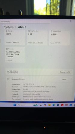 Lenovo legion Y740