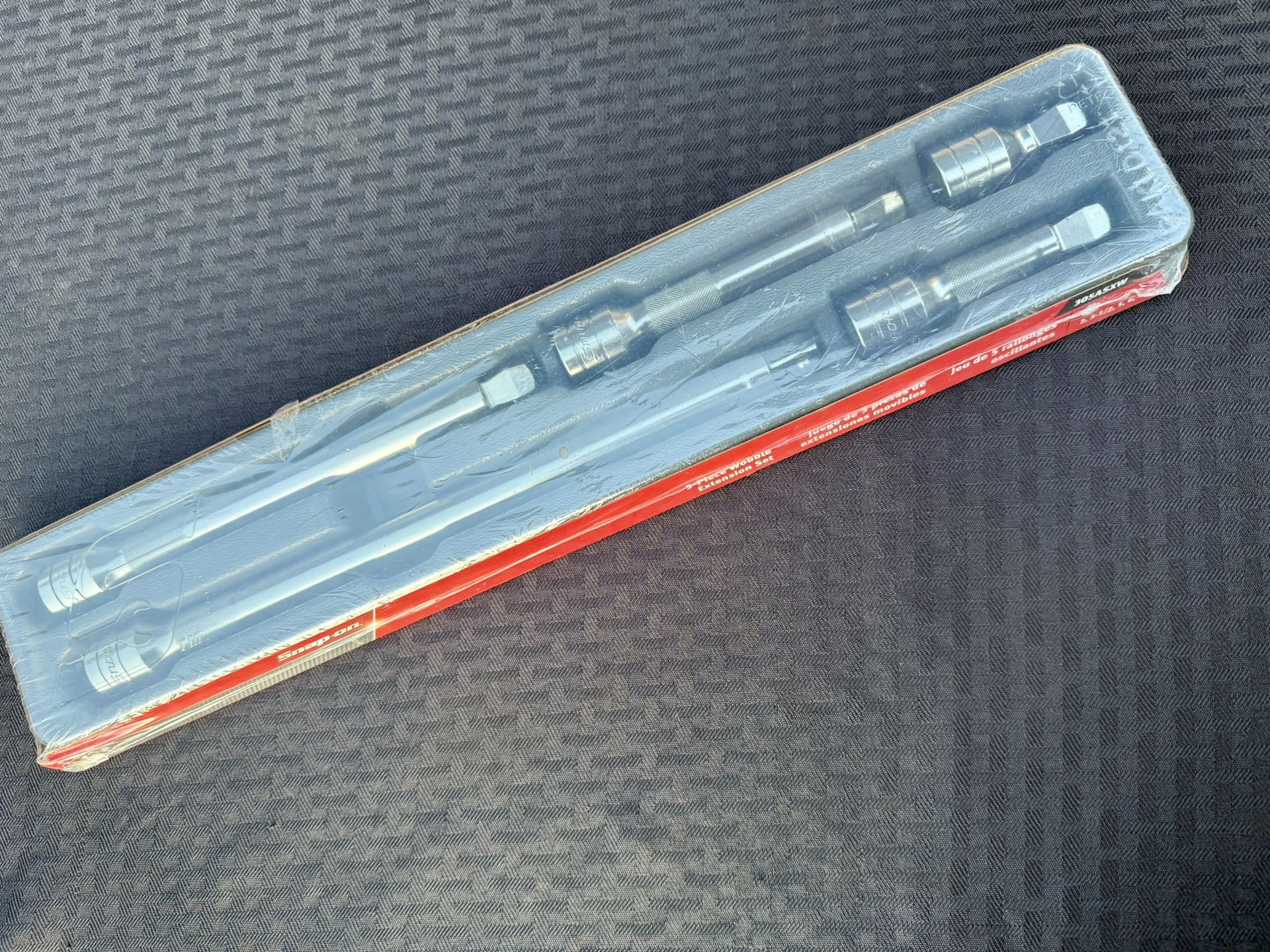 New Snap-on 5 pc 1/2" Drive Wobble Extension Set