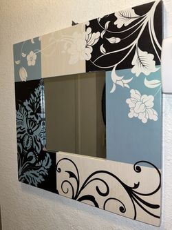 16x16 Frame Mirror Decor