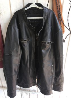 Guess leather jacket for men $20