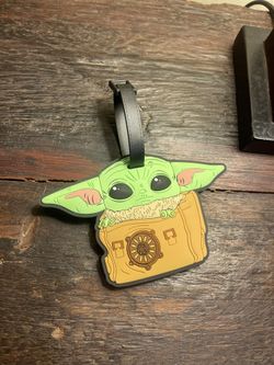 Star Wars Baby Yoda Grogu Luggage Tag -new