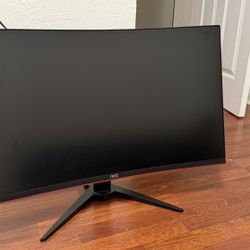 32" 2k curved gaming monitor