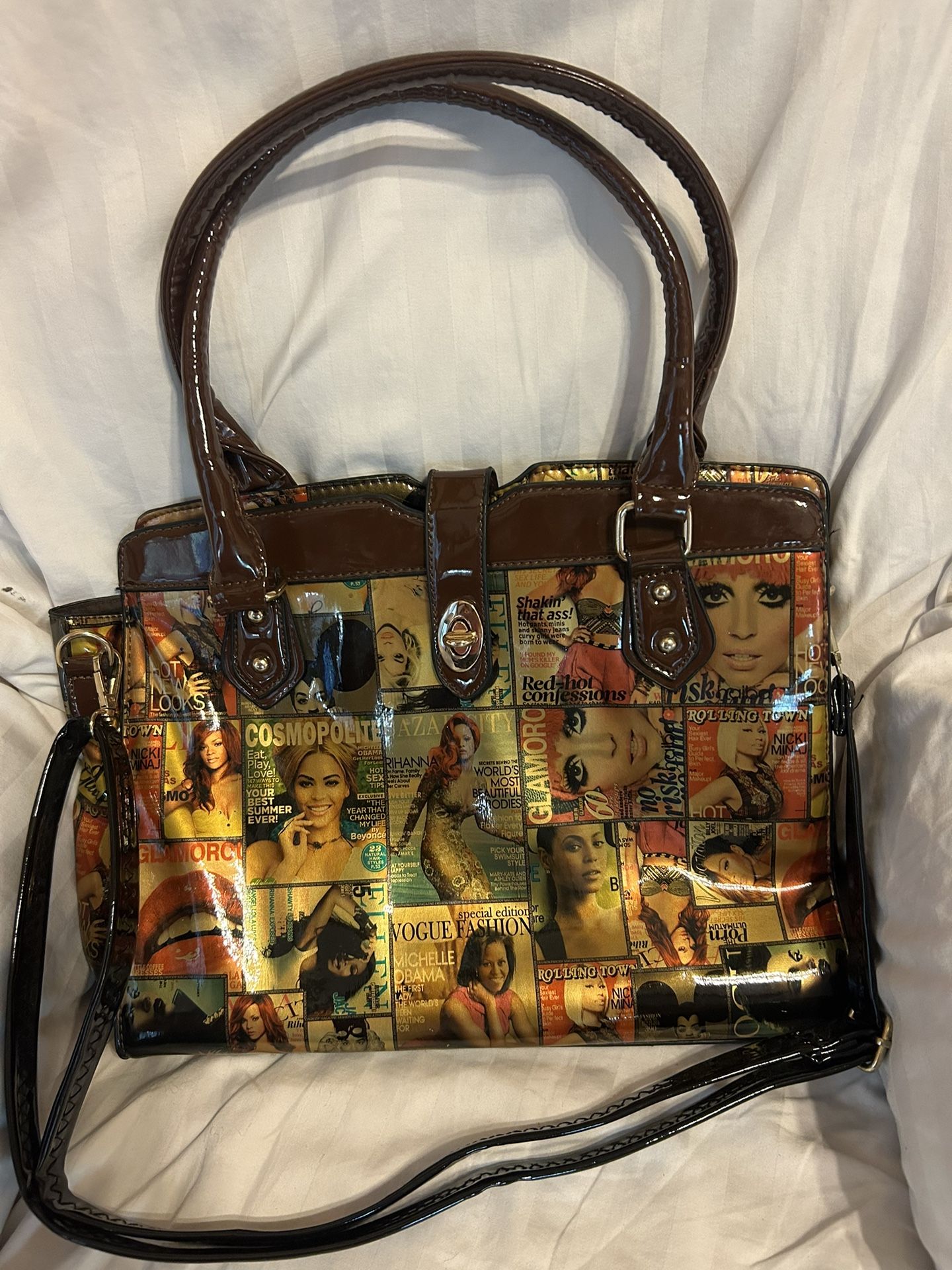 Vintage Glossy Magazine 3-in-1 Bag