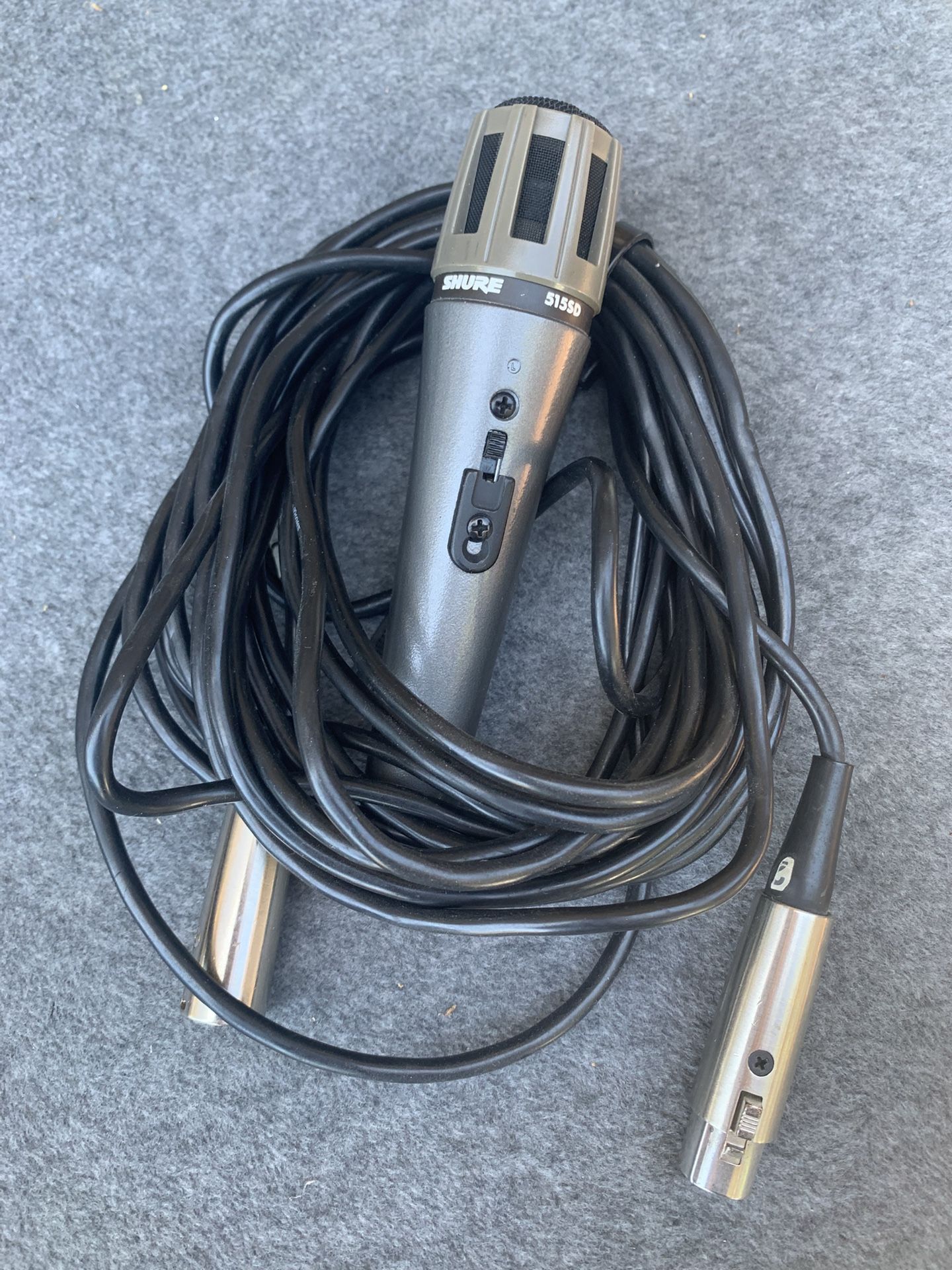 Shure 515SD Unidyne B Microphone W/ 20ft Cable 