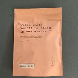 New frankbody Coffee Scrub