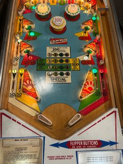 1971 Gottlieb 4 Square pinball