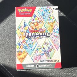 Pokémon Scarlet & Violet Prismatic Evolutions Booster Bundle Box English 2025