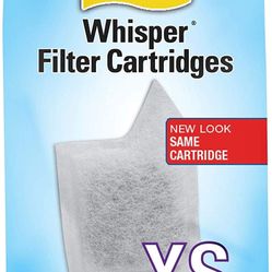 Tetra Whisper Filter Cartridges 4 Count, Extra Small, For aquarium Filtration