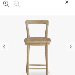 Pottery barn Cline swivel Stools