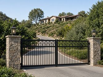 Iron driveway gates for sale