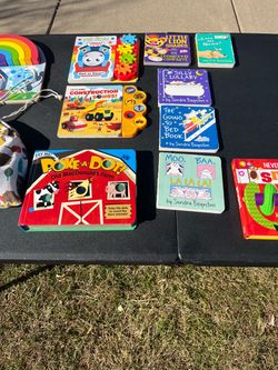 Kids puzzles and books
